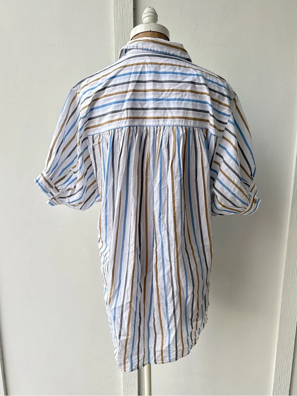 Anthropologie Pilcro Painter Buttondown Shirt Striped XS